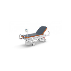 CHARIOT BRANCARD AVEC SYSTEME DE PESEE ISIDE SCALE