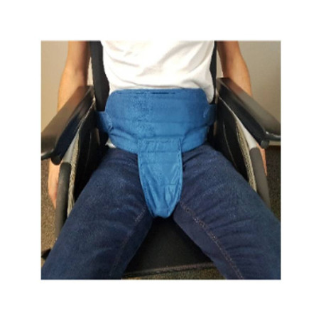 CEINTURE SECURISEE POUR FAUTEUIL + PELVIEN COUSU