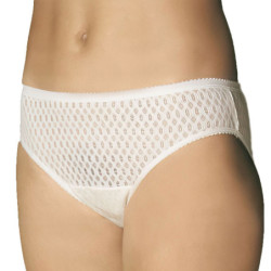 SLIP PÃ‰RIODIQUE COTON BLANC MILIO
