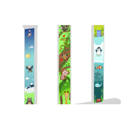 STICKER ANIMALIER POUR STATIONS DE MESURE