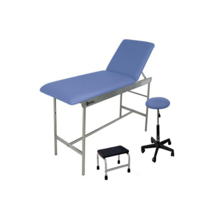 KIT CABINET HOLTEX INOX: DIVAN+TABOURET+MARCHEPIED 1 MARCHE