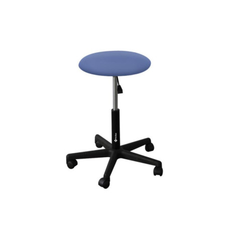 TABOURET REGLABLE 5 ROULETTES PIEDS NYLON-BLEU LAVANDE