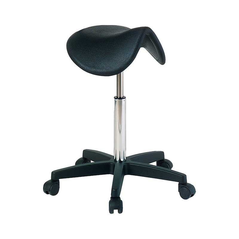 TABOURET ASSISE SELLE DE CHEVAL POLYURETHANE