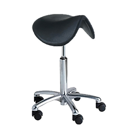 TABOURET ASSISE SELLE DE CHEVAL POLYURETHANE