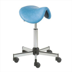 TABOURET ASSISE SELLE DE CHEVAL