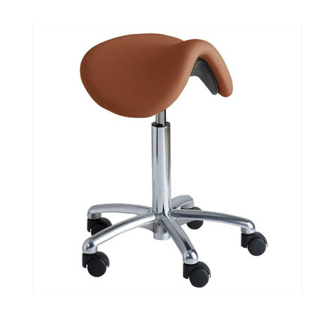 TABOURET ASSISE SELLE DE CHEVAL