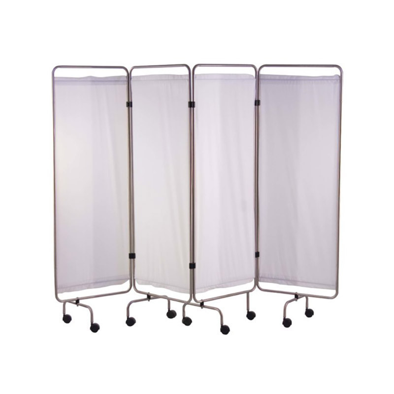 PARAVENT INOX 4 PANNEAUX