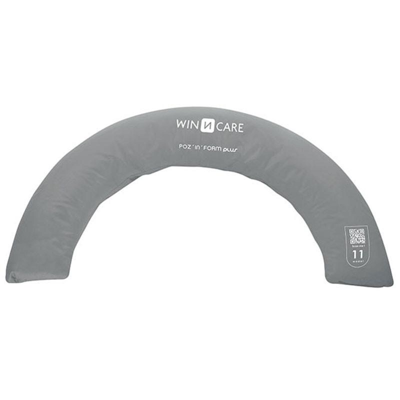 COUSSIN STANDARD DEMI-LUNE  MICROFIBRES POZ IN FORM