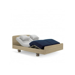 LIT MEDICALISE DOUBLE HARMONIE TWICE PIEDS RONDS