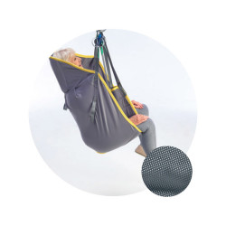 SANGLE UNIVERSELLE MAILLE AVEC TETIERE INVACARE
