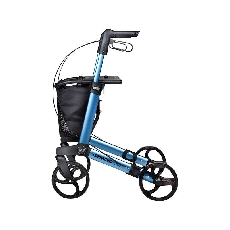 ROLLATOR 4 ROUES GEMINO 30 BLEU SAPHIR